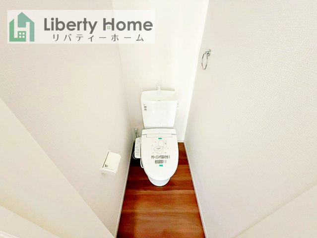 土浦市摩利山新田１期　新築戸建　１号棟のトイレ