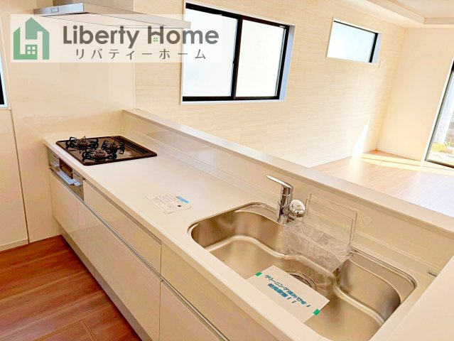 土浦市摩利山新田１期　新築戸建　１号棟のキッチン