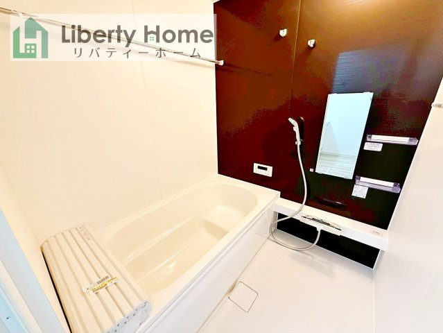 土浦市摩利山新田１期　新築戸建　１号棟の独立洗面台