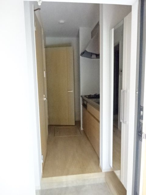 シリウス柏の玄関