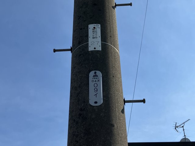 売地　豊橋市飯村南五丁目の前面道路含む現地写真