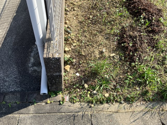 売地　豊橋市飯村南五丁目の前面道路含む現地写真