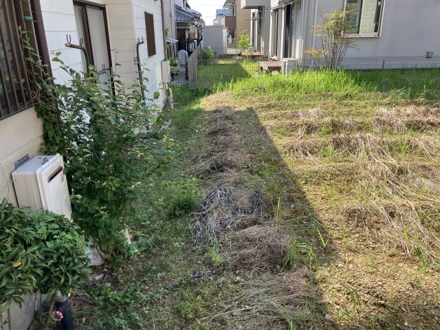 売地　豊橋市飯村南五丁目の前面道路含む現地写真