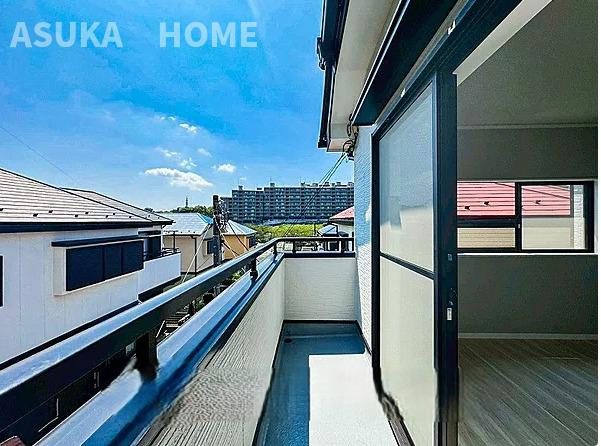 白根６丁目新築戸建の前面道路含む現地写真|前面道路含む現地写真です