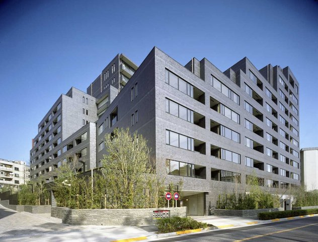 南青山テラス常盤松フォレストの外観