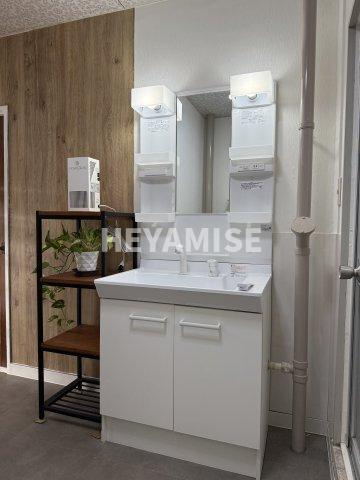 西諫早ハイツD棟の独立洗面台