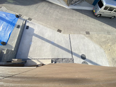 【駐車場】 | 沖縄市南桃原（全8棟）4号棟 | 4号棟　駐車2台可♪