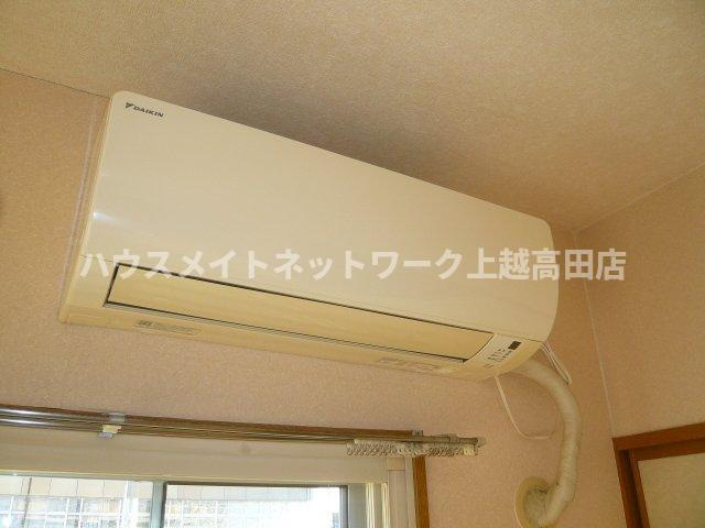 エイペックスⅠの設備|エアコン（同室タイプ１２２号室の画像を掲載）