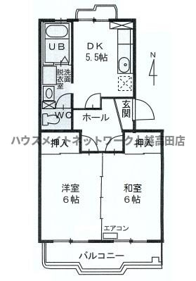 エイペックスⅠの間取り|間取図