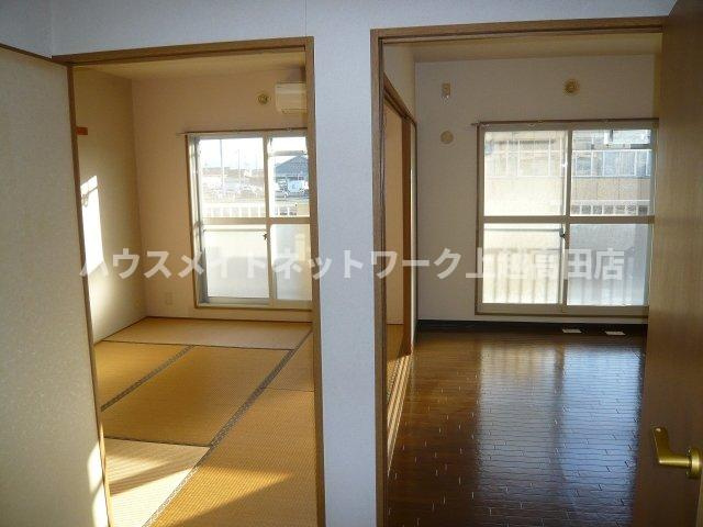 エイペックスⅠの居間・リビング|居室（同室タイプ１２２号室の画像を掲載）