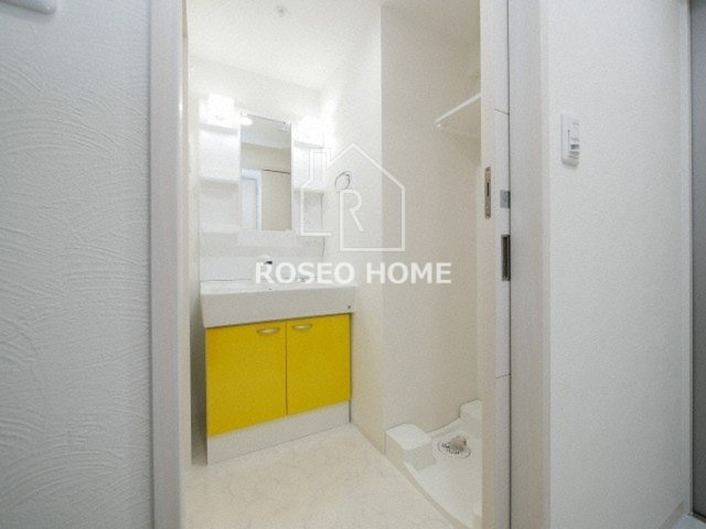 プライマル南森町パークビューの洗面所