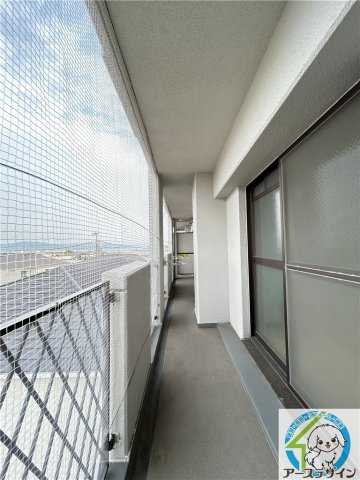 シャトー西明石のバルコニー