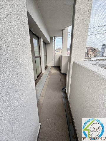 シャトー西明石のバルコニー