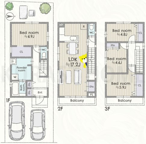 長岡京市一文橋2丁目　新築戸建