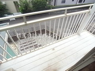 【バルコニー】 | 千葉寺町貸家