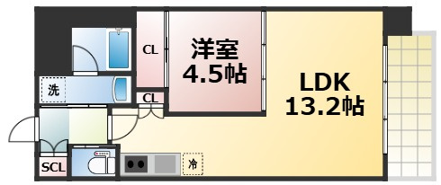 【間取り】 | プレジオ永和ASIAN　仲介手数料無料