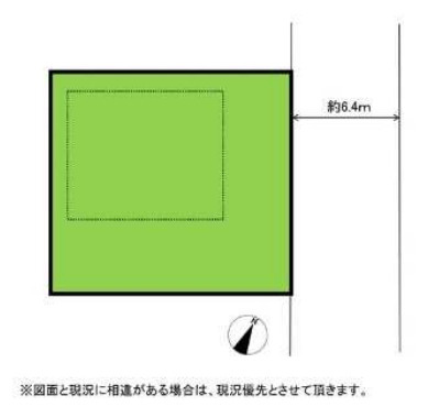 【区画図】 | 狭山市水野　令和3年築 | カースペース2台可（車種による）