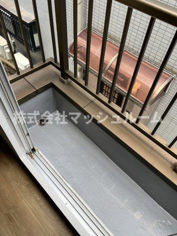 新中野コーポのバルコニー