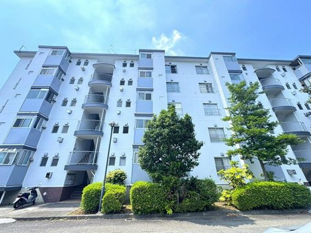 宮前平グリーンハイツ20号棟の外観