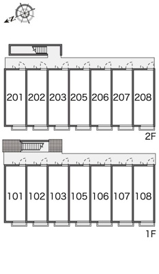 【区画図】 | レオパレスシェーネ