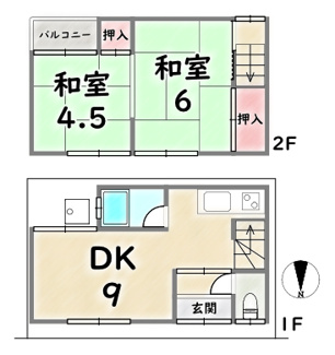 【間取り】 | 中京区壬生下溝町