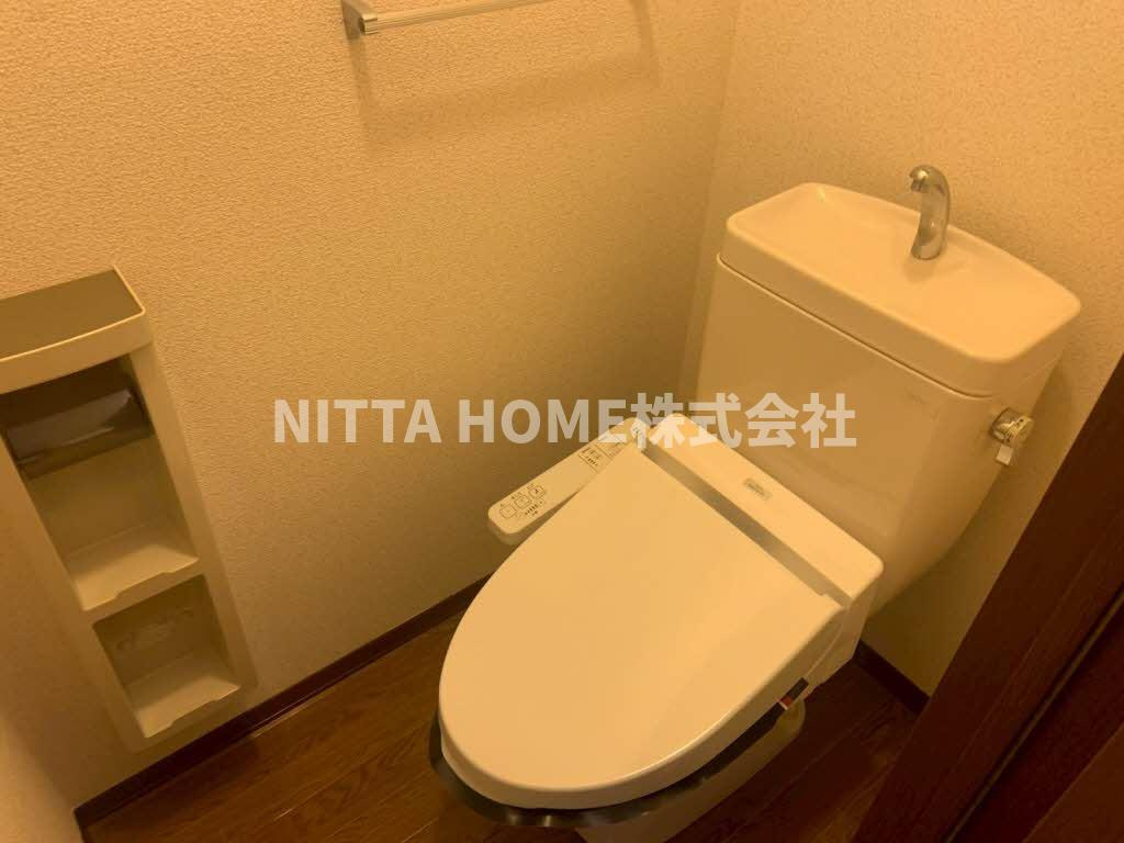 マノワールＡ，Ｂのトイレ|落ち着いたトイレスペース(*^-^*)