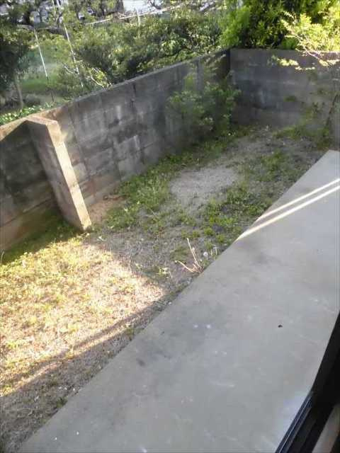 セジュールヒガシⅠの庭