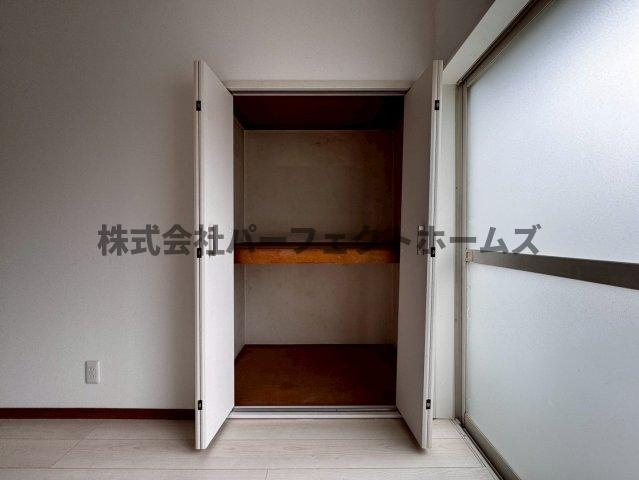 点野1丁目戸建　賃貸の収納|十分な収納スペースがあります