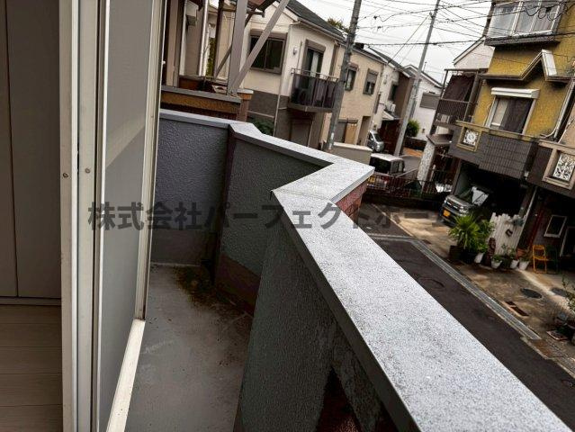 点野1丁目戸建　賃貸のバルコニー|バルコニー付きです