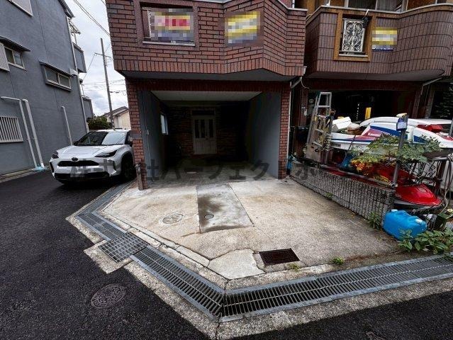点野1丁目戸建　賃貸の駐車場|駐車場です
