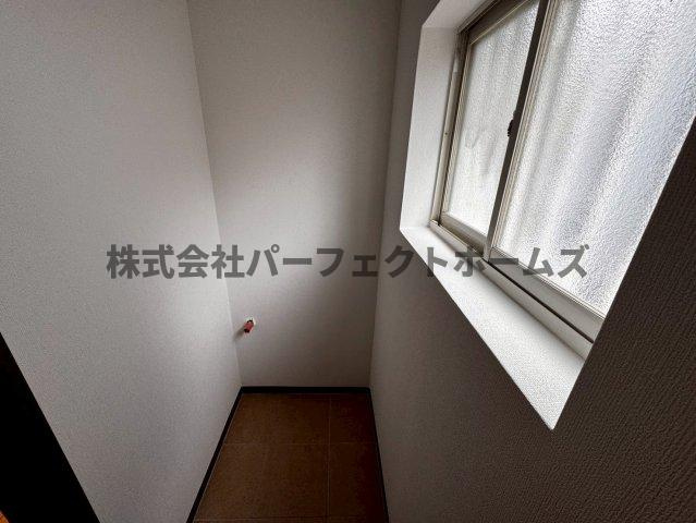 点野1丁目戸建　賃貸の収納|大きなスペースがあり、収納には困りません