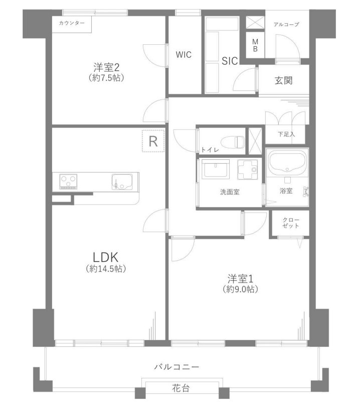 長峰杜の二番街第4号棟の画像