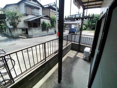 【バルコニー】 | パークハイム | 参考：他号室写真