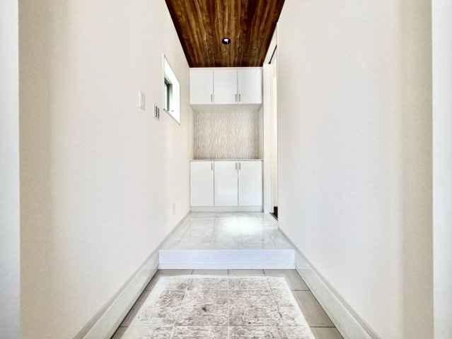 練馬区関町北3丁目　新築戸建　残4棟の玄関|2025.07.04撮影（4号棟写真）