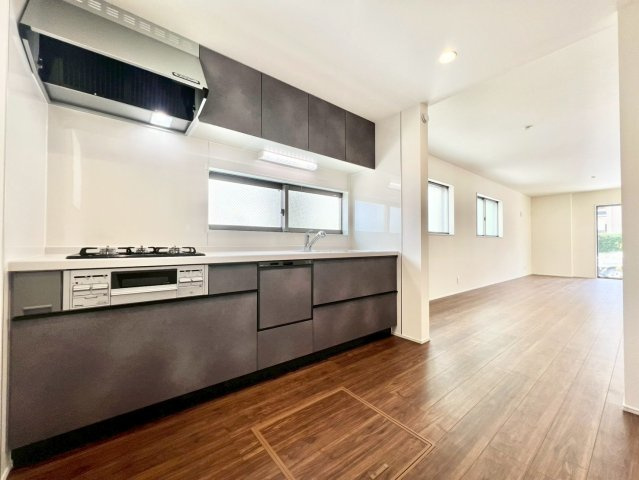 練馬区関町北3丁目　新築戸建　残4棟のキッチン|2025.07.04撮影（4号棟写真）