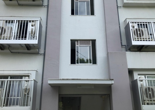 【その他共用部分】 | 木曽住宅ト－９号棟 | 共有部分は、住民なら誰もが使える設備のこと。例えば駐車場やエレベーター、インターネット設備、セキュリティ設備などがあります。他にも、マンションの廊下・外部階段やエントランス・ゴミ置き場などがあります。