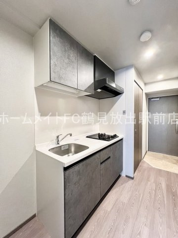 大阪市鶴見区放出東３丁目の賃貸マンションのキッチン