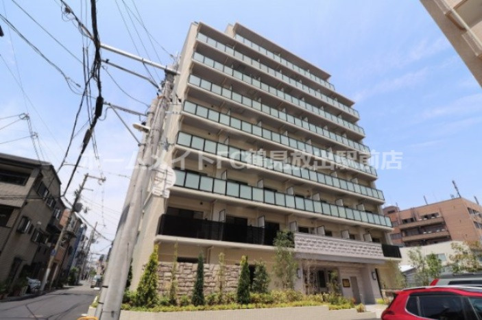 大阪市鶴見区放出東３丁目の賃貸マンションの外観