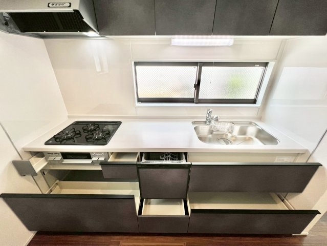 練馬区関町北3丁目　新築戸建　残1棟のキッチン|2025.07.04撮影（4号棟写真）