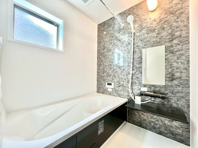 練馬区関町北3丁目　新築戸建　残1棟の浴室|2025.07.04撮影（4号棟写真）