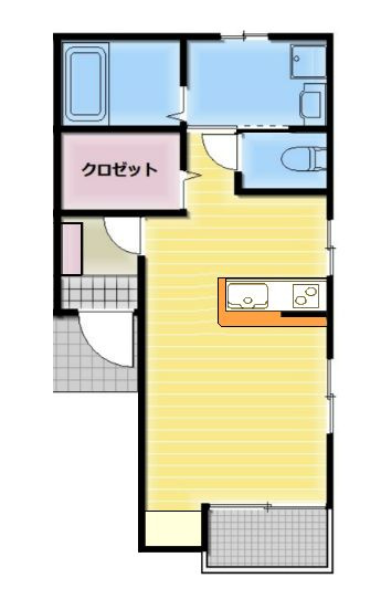 【間取り】 | グロリオーサⅡ