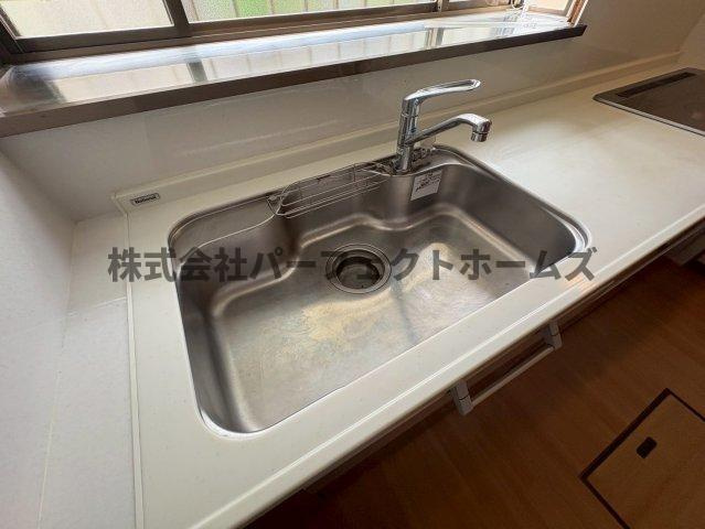 高柳5丁目戸建　賃貸のキッチン|きれいなキッチンです