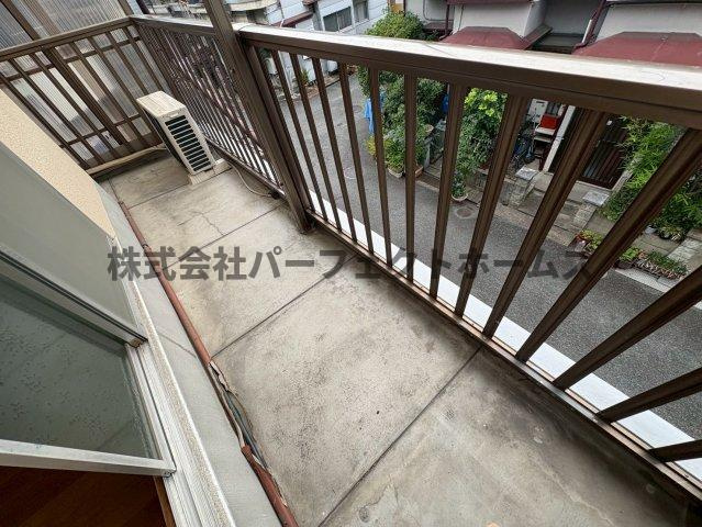 高柳5丁目戸建　賃貸のバルコニー|お洗濯にも便利なバルコニー付き