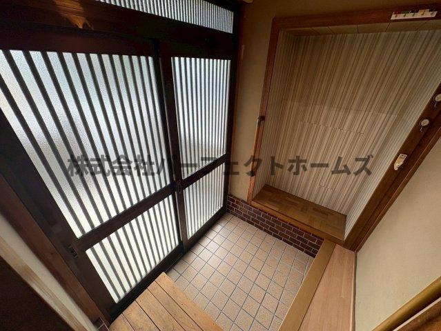 高柳5丁目戸建　賃貸の玄関|玄関です