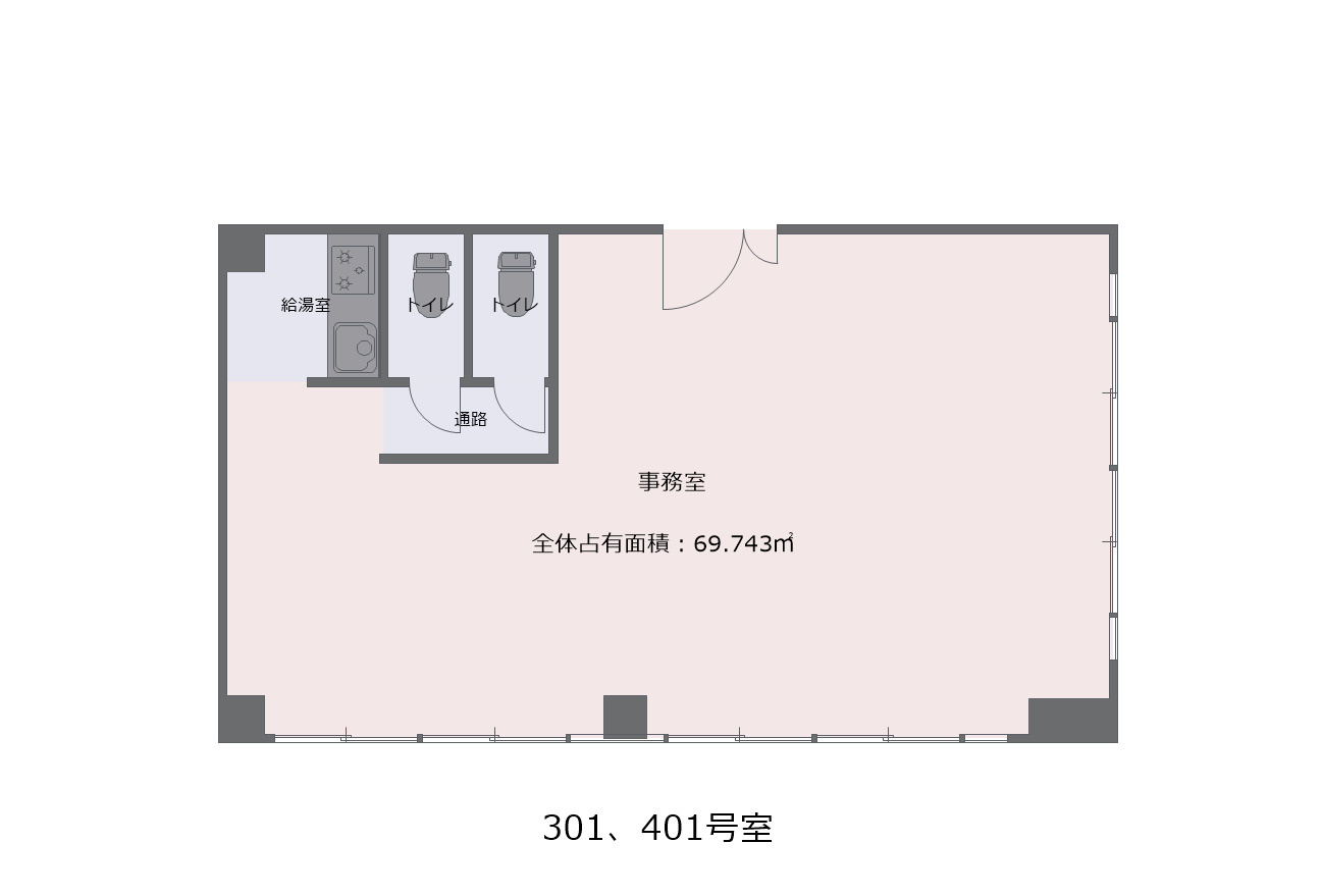 エルミ四郷の間取り