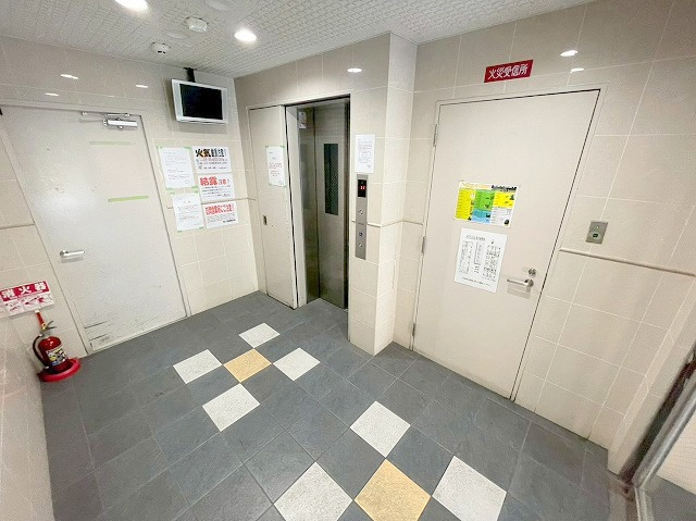 M’プラザ新大阪駅前のロビー