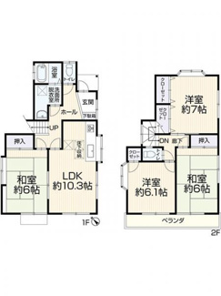 【間取り】 | さいたま市緑区大字中尾　中古戸建