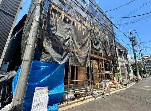 台東区根岸３丁目の新築戸建の外観