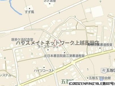 カルムＢの地図|位置図