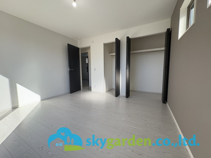 茅ヶ崎市柳島2期　新築戸建　全2棟2号棟の寝室